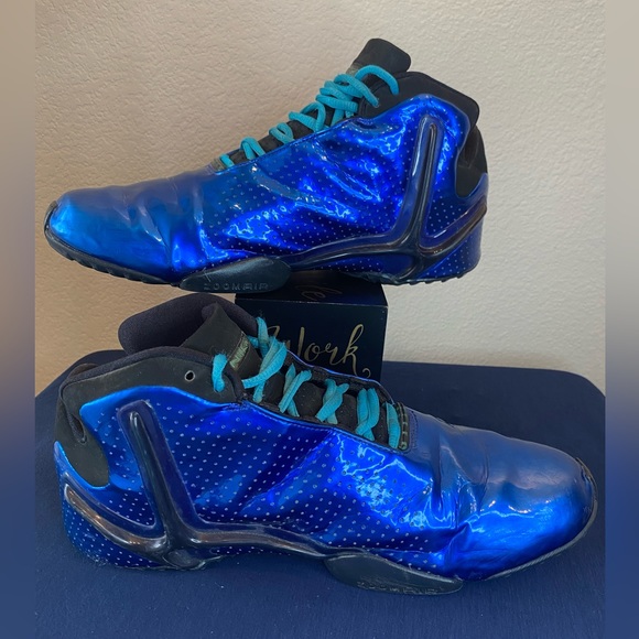 Vintage Nike Zoom Hyperflight Game Royal Basketball Shoe Men Size 10 599503-400 - Picture 2 of 9